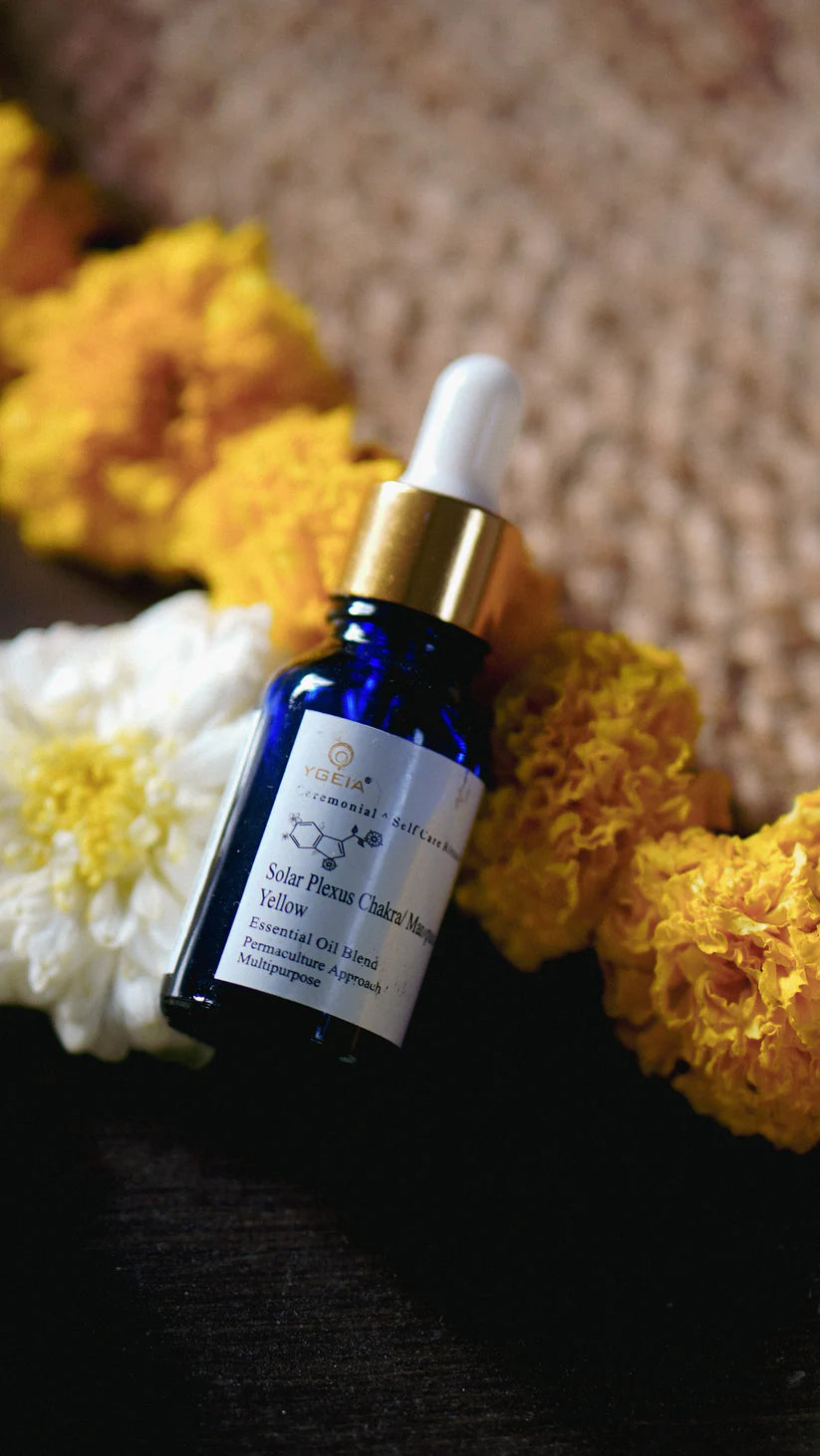 Huile pour le Chakra du Plexus Solaire / Solar Plexus Chakra Steam Distilled Oil