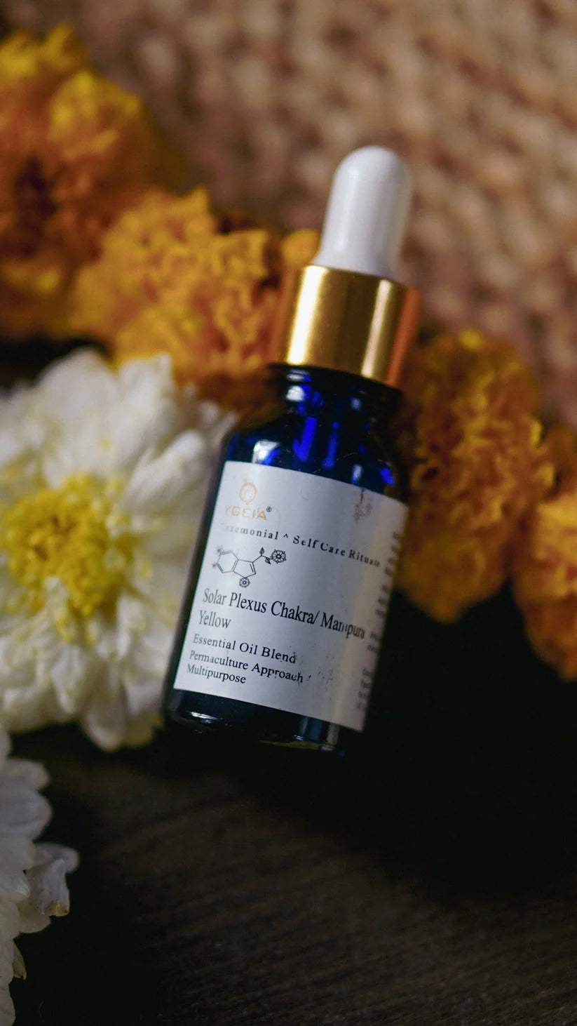 Huile pour le Chakra du Plexus Solaire / Solar Plexus Chakra Steam Distilled Oil