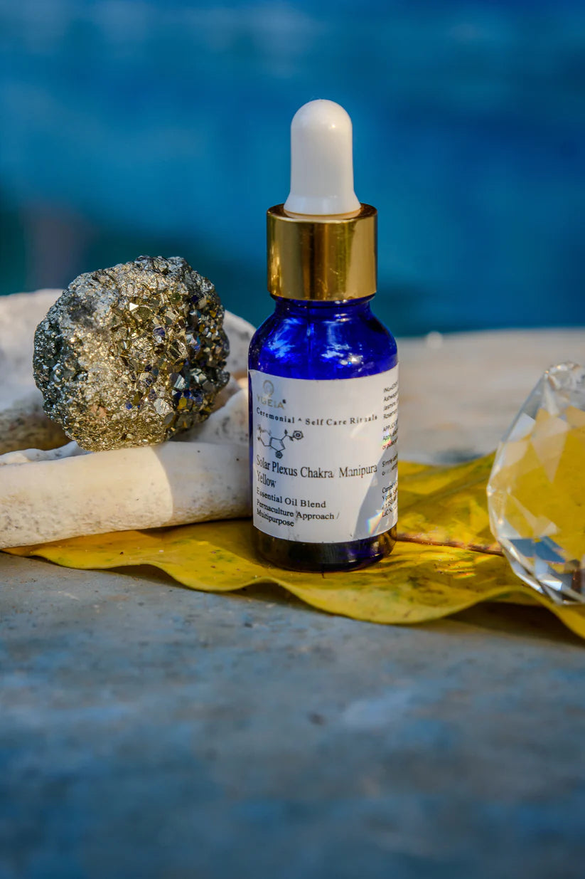 Huile pour le Chakra du Plexus Solaire / Solar Plexus Chakra Steam Distilled Oil