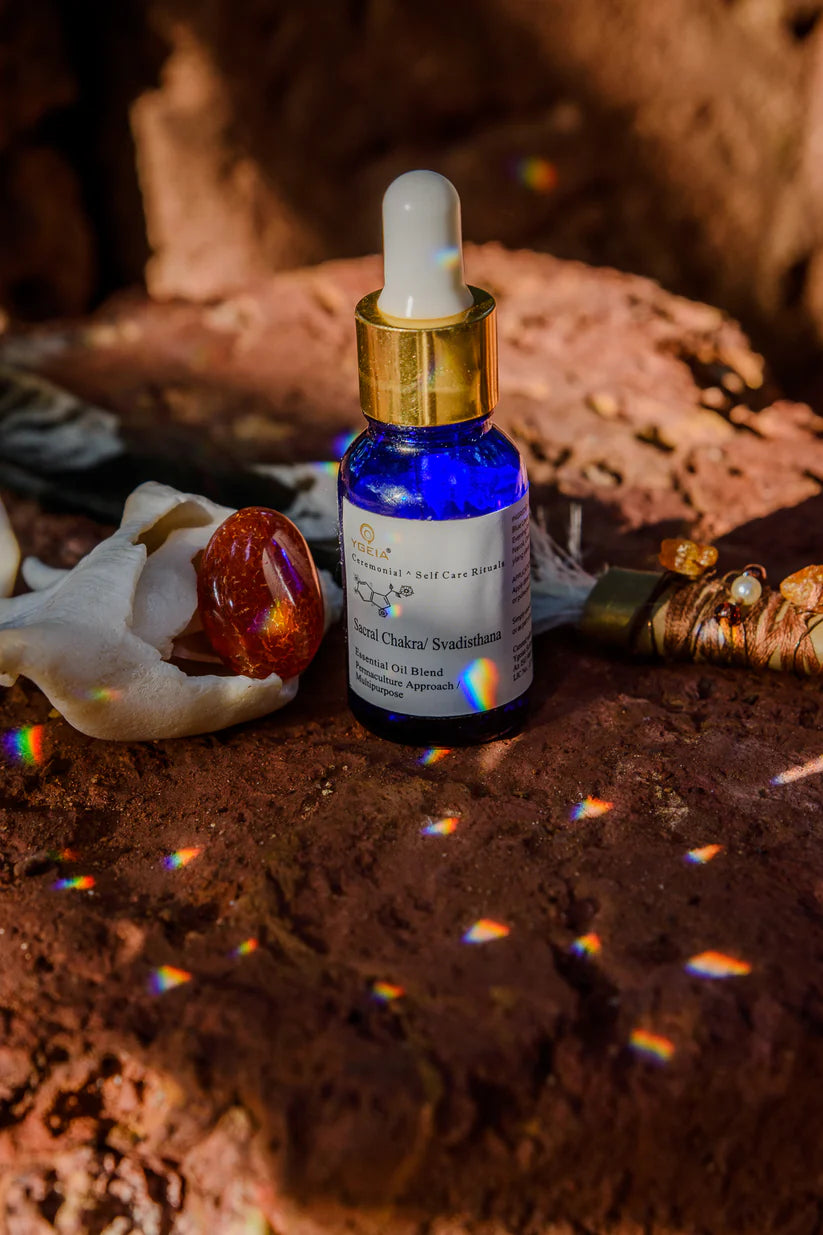 Synergie d'Huile pour le Chakra Sacré / Sacral Chakra Steam Distilled Oil