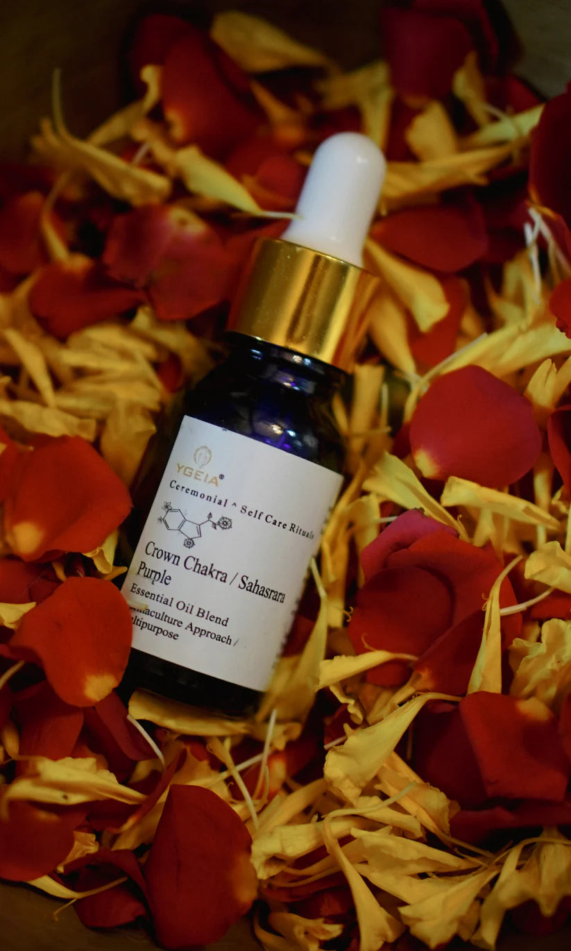 Huile pour le Chakra de la Couronne / Crown Chakra Steam Distilled Oil